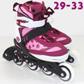 Trendy Mädchen Inline-Skates Kinder Inliner Rollschuhe Größe verstellbar 29 - 33