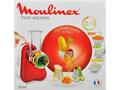 MOULINEX DJ7535 Fresh Express Gemüseschneider Zerkleinerer, Rot