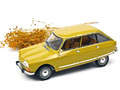 CITROEN Ami 8 Club Frz. Limousine gelb yellow 1969 RAR 18004 Norev 1:18