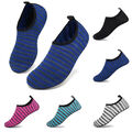 Herren Barfussschuhe Tauchen Socken Wasserschuhe Aqua Haut Yoga Schwimmschuhe DE