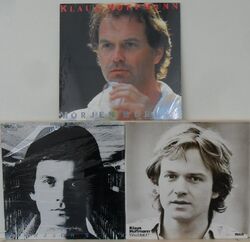 Klaus Hoffmann Vinyl Bundle Sammlung 3x LP: Was Bleibt? / Morjen Berlin / ...