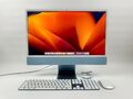 Apple iMac 24" M1 8-Core CPU 8-Core GPU 16 GB RAM 512 GB SSD blau refurbished
