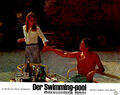 Der Swimming-pool ORIGINAL Aushangfoto Romy Schneider / Alain Delon /Jane Birkin