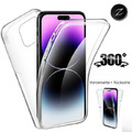 Full TPU Case für Samsung und iPhone Handy Hülle 360° Silikon Schutz Cover Handy