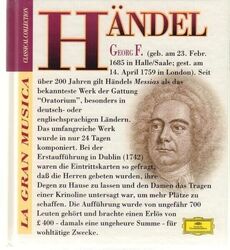 Der Messias Händel CD & Buch