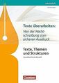 Texte, Themen und Strukturen - Arbeitshefte - Abiturvorb... | Buch | Zustand gut
