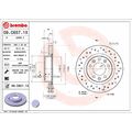 Bremsscheibe BREMBO 09.C657.1X