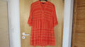 More&More Kleid S 36 orange Schlupfkleid Stufenkleid Neuwertig