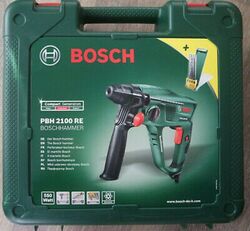 Bosch PBH 2100-RE Bohrhammer + 6 tlg. Bohrer-Set