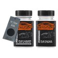 Autolack Lackstift Set für Opel 200 Schwarz Black Basislack Klarlack je 50ml