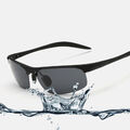 Sonnenbrille Herren Polarisiert Metall UV 400 Schutz Fitness Pilotenbrille