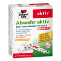 20 Portionen Doppelherz Abwehr aktivt, Zink, Vitamin C auch für Veganer geeignet