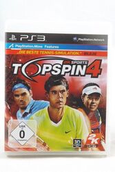 Top Spin 4 (Sony PlayStation 3) PS3 Spiel in OVP - GUT