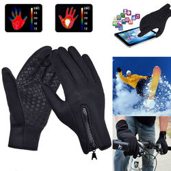 Winter Handschuhe Damen Herren Touchscreen Thermo Warm Windproof Wasserdicht 