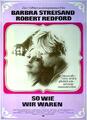 Robert Redford So wie wir waren - Cherie Bitter Original Filmplakat A1 gerollt