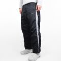 (S) Nike Trackpants Trainingshose Vintage in schwarz grau gestreift solo swoosh