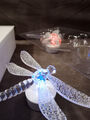 2 leuchtende Libellen mit Farbwechsler, LED Libellen,  von QVC Neu