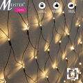 Meisterhome LED Lichternetz 240 LED Warmweiß 3x3m  Außen und Innen Weihnachten 