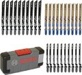 Bosch Professional 30tlg. Stichsägeblatt Set Basic for Wood and Metal für Holz