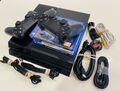 Sony PlayStation 4 PS4 500 GB Jet Black Konsolenpaket - CUH-1116A - Sehr guter Zustand