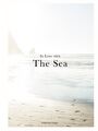 Verliebt in das Meer: Ozean Couchtisch Buch (weißes natürliches Cover): groß 8,25x