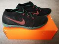 Neu Schuhe Sneaker NIKE Gyakusou Free 3.0 Flyknit Gr 43 9,5 Schwarz Rot Oliv