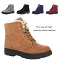 Damen Winter Boot Warm Stiefeletten Kunstfell Stiefel Wasserdicht Schuhe Größe