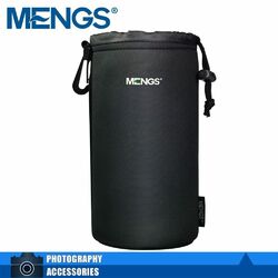 MENGS Neopren Objektivköcher Größe XL Schwarz Tasche Köcher für Kamera Objektive