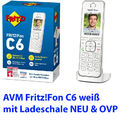AVM FRITZ!Fon C6 weiß FritzFon C6 Telefon RECHNUNG - NEU -  ~ DHL Versand ~