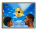 Drake Poster,  Nothing Was the Same, GOLD/PLATINIUM CD, gerahmtes Poster HipHop