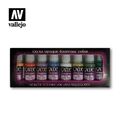 Vallejo Spielfarbe extra undurchsichtige Farben Set 8x17ml Flaschen VAL72294