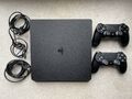 Sony PlayStation 4 Slim 500GB Spielkonsole mit 2 Controllern und 7 Spielen