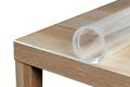 Tischmatte Tischschutz Folie transparent 2mm abgeschrägte Kante 45° Tischdecke 