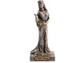 Hera Juno griechisch-römische Göttin Königin der Götter Miniaturfigur kalt gegossen Bronze