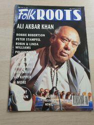 FOLK ROOTS Magazine Issue 144 June 1995 Ali Akbar Khan Papa Wemba Sid Skipper