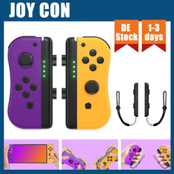 2er-Set Controller für Nintendo Switch Joy Con L & R NeonPurple & NeonOrange