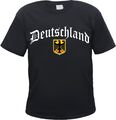 Deutschland Herren T-Shirt - Altdeutsch mit Wappen - S bis 5XL - BRD Tee Shirt 