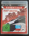 Need For Speed: Most Wanted (Sony PlayStation 3, 2012)