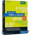 Einstieg in VBA mit Excel: Makro-Programmierung für... | Buch | Zustand sehr gut