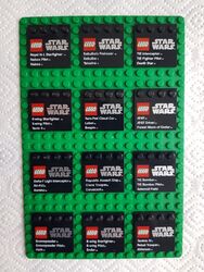 Lego Star Wars  Typenschilder  Sockelplatten  Fliesen