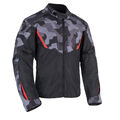 Wasserdichte Motorradjacke > Oxford Delta 1.0 Kurz Sport CE AA Textil - Camo