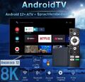 2024 Android Tv Box ATV 12 8K Dual WIFI Netflix Youtube Disney + Apps 5,2 BT