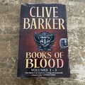 Books of Blood Clive Barker Band 1 - 3 Omnibus Buch