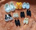 8 Paar Puppenschuhe Diverse Größen