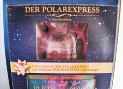 Der Polarexpress mit Schneekugel - Geschenkebox
