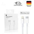 ORIGINAL Apple USB-C auf Lightning Ladekabel Kabel für iPhone 12 13 14 Pro Max✅