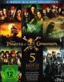 Fluch der Karibik 1.- 5. (Pirates of the Caribbean)    | Box-Set | Blu-ray | 076