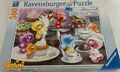 Gelini Puzzle Frühstückskaffee-500 Teile-2 Teile fehlen gebraucht -Ravensburger-