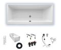 VILLEROY & BOCH SUBWAY DUO BADEWANNE 1900x900 WANNENSET UBA199SUB2V-01 WANNE