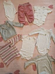 Baby Kleidung Bodys Hosen Schlafsack Sanetta Steiff MÄDCHEN 74/80 etc. G2